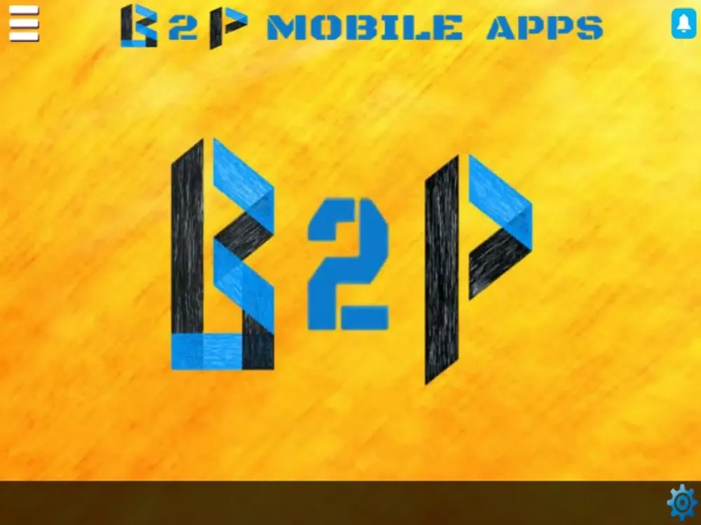 B2P Mobile Apps iPad  스크린샷