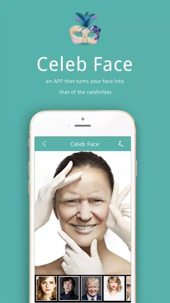 Captures d'écran de Celeb Face