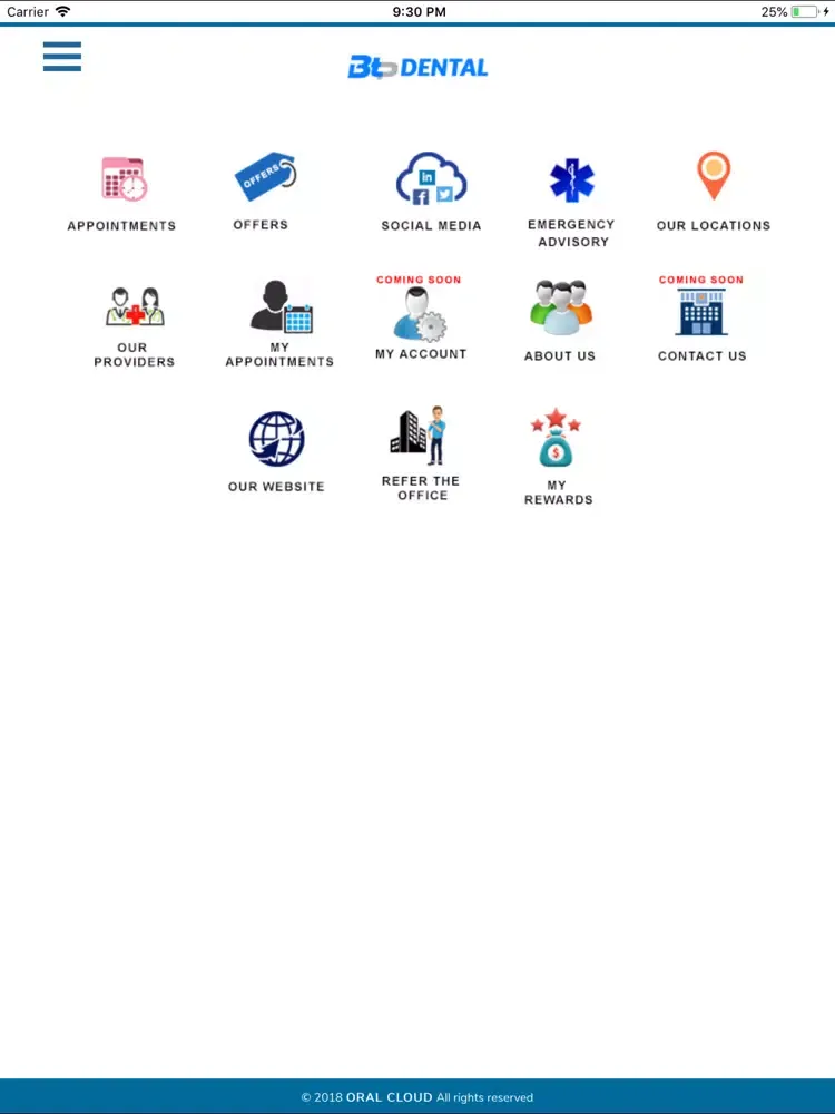 BTP Dental iPad  スクリーンショット