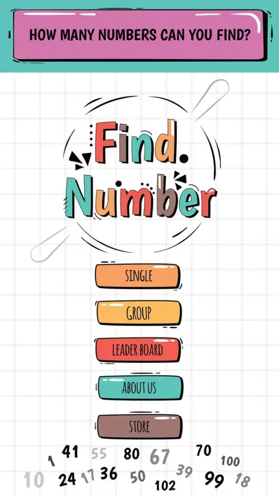 Capturas de pantalla de Find Number - Brain Challenge