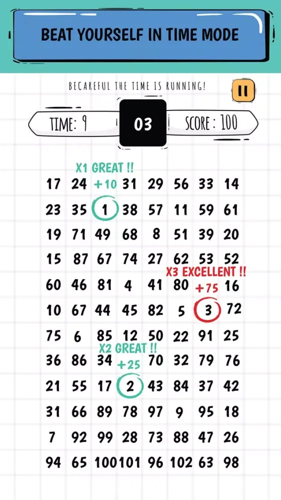 Capturas de pantalla de Find Number - Brain Challenge
