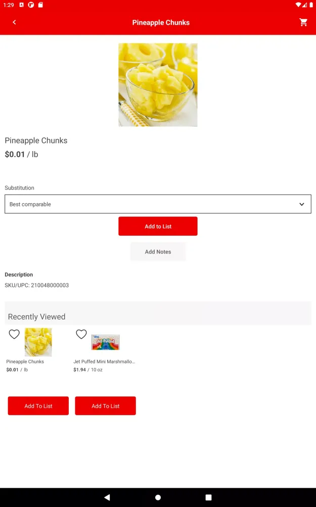 Скриншоты B&T’s Grocery Market