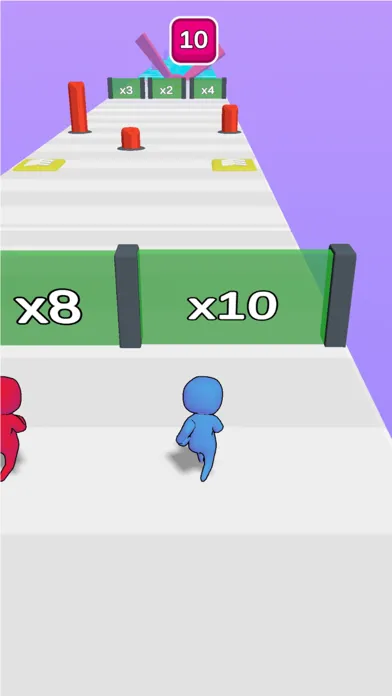 Скриншоты Clones Runner