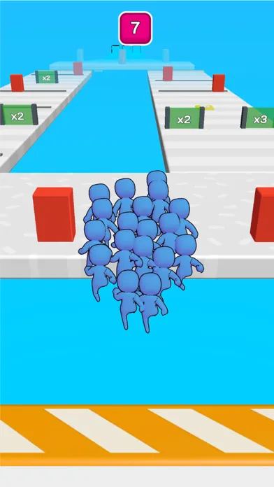 Скриншоты Clones Runner