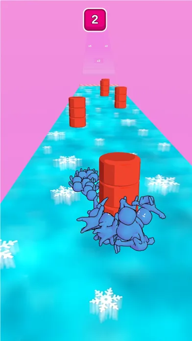 Скриншоты Clones Runner