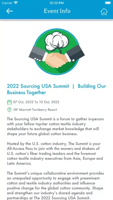 2022 Sourcing USA Summit Screenshots
