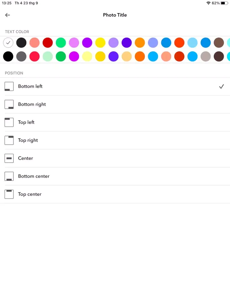 Simple Photo Widgets iPad  Screenshots