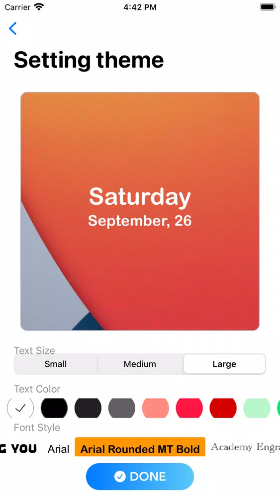Transparent Widget - TWid Screenshots