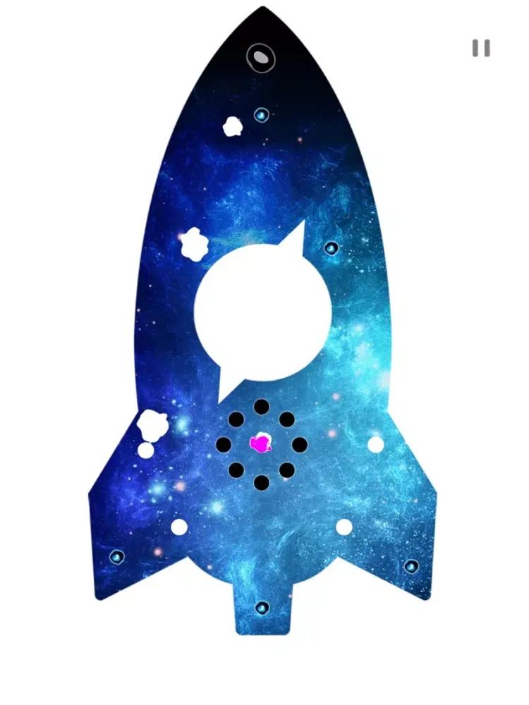 ภาพหน้าจอของ Astroidz iPad 