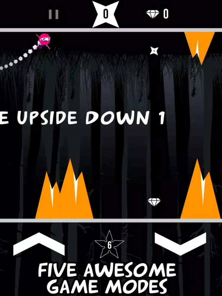 Ninja Stars - A Colourful Ninja Hero Adventure iPad  Screenshots