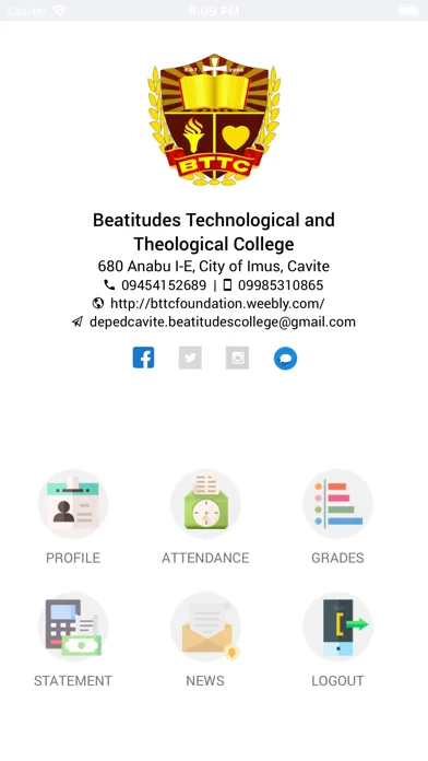 Beatitudes College स्क्रीनशॉट