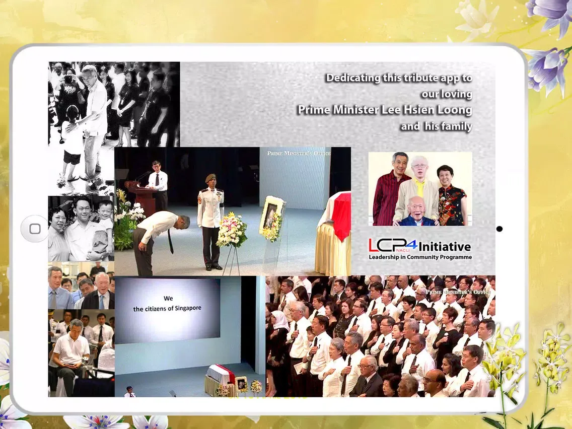 Screenshot di Loving MM Lee Kuan Yew iPad 
