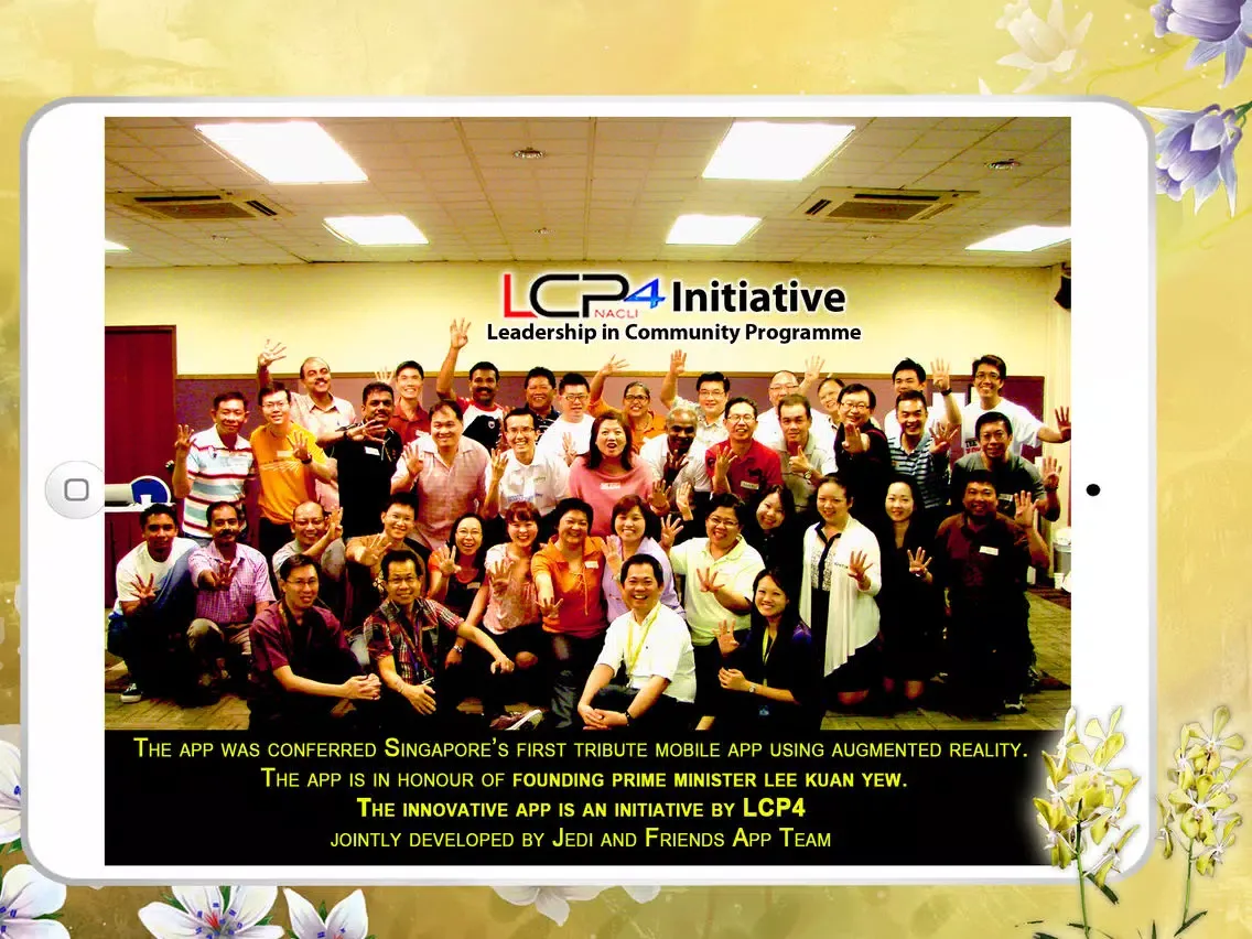 Screenshot di Loving MM Lee Kuan Yew iPad 