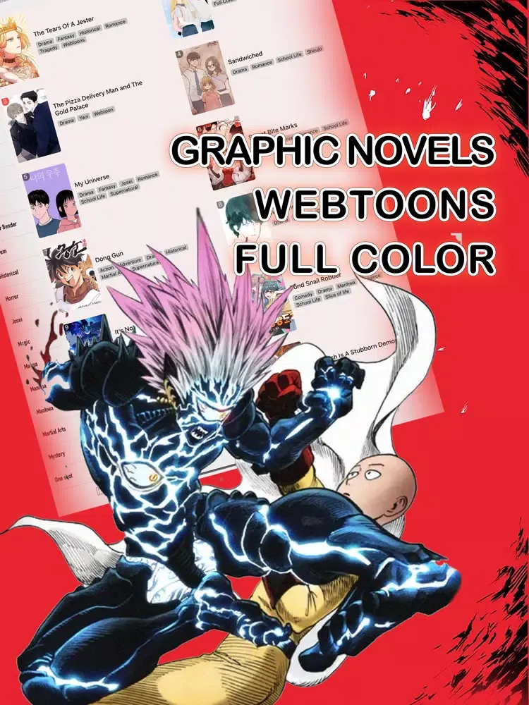 Screenshot di Manga Reader: Comic & Webtoons iPad 