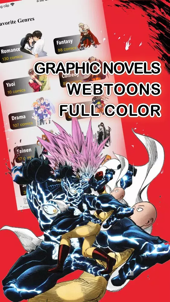 Screenshot di Manga Reader: Comic & Webtoons