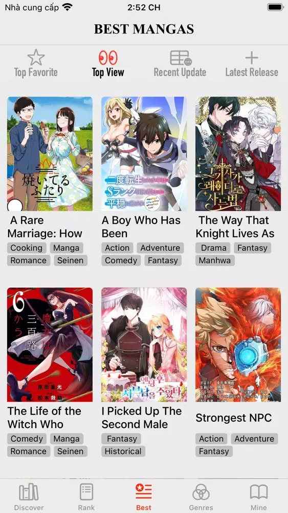 Screenshot di Manga Reader: Comic & Webtoons