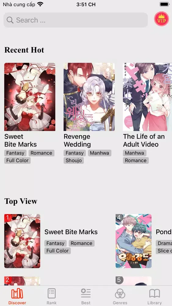 Screenshot di Manga Reader: Comic & Webtoons