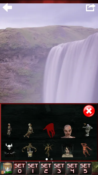 Screenshot di Horror Stickers - Scary Photo Maker