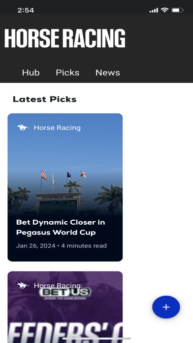 BetUS HORSE-RACING Screenshots