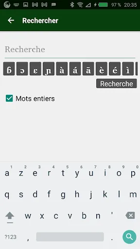 Zrzuty ekranu Buamu Laa Nouveau Testament