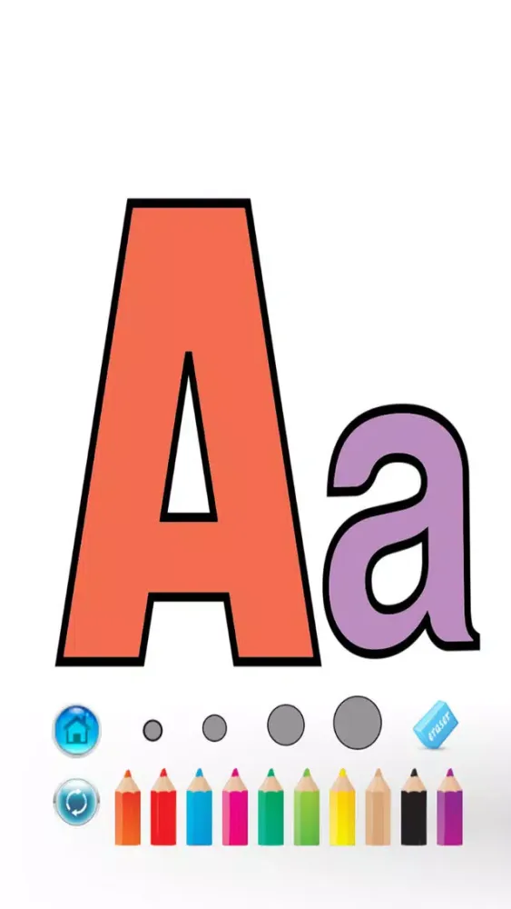 Скриншоты ABC Alphabet Color Book