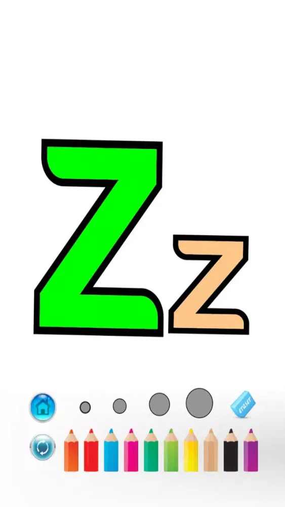 Скриншоты ABC Alphabet Color Book