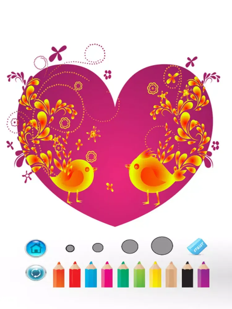 First Bird Book Coloring kids & toddlers educational iPad  Ekran Görüntüleri