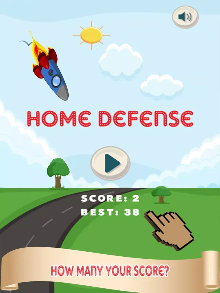 Screenshot di Home Defense HD Rockets Games iPad 