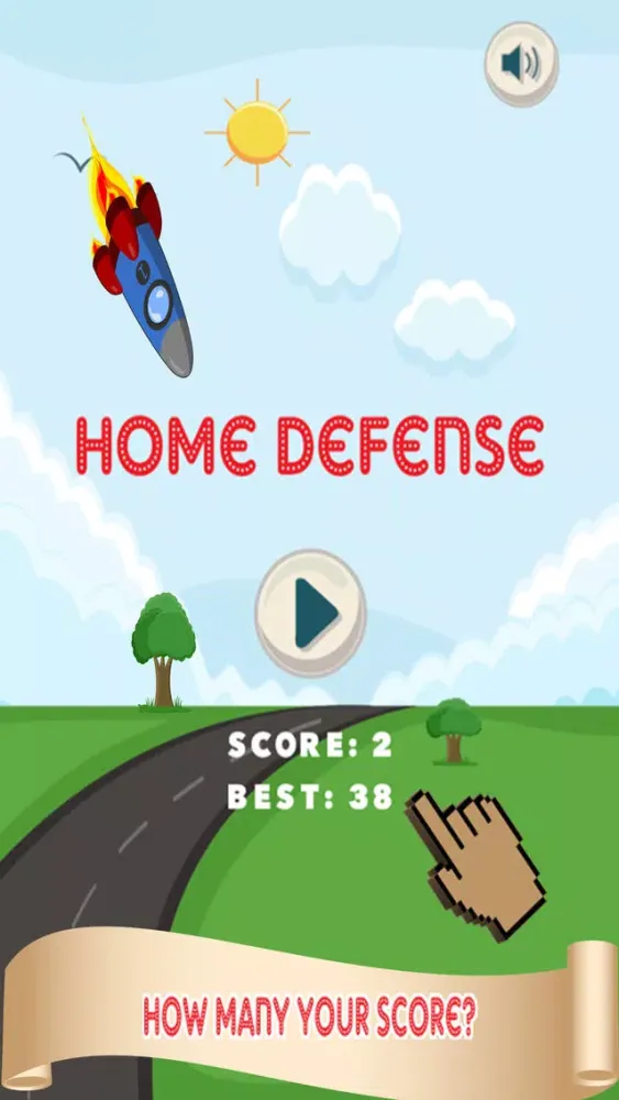 Screenshot di Home Defense HD Rockets Games