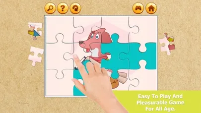 Ảnh chụp màn hình của Cat And Dog Jigsaw Puzzle