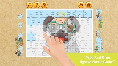 Ảnh chụp màn hình của Cat And Dog Jigsaw Puzzle