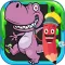 Cute Dinosaur Coloring Book