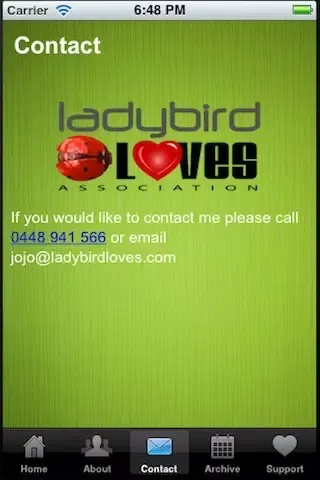 Ladybird Loves Eating Disorder应用截图