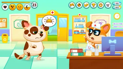 Tangkapan layar Duddu - My Virtual Pet Dog