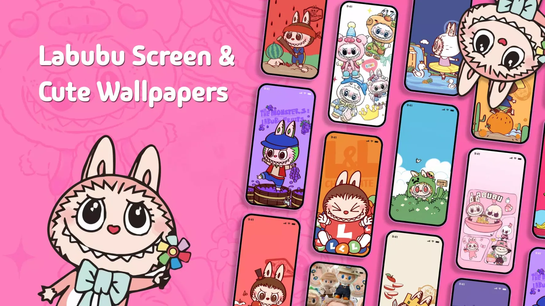 Labubu Screen: Cute Wallpapers Screenshots
