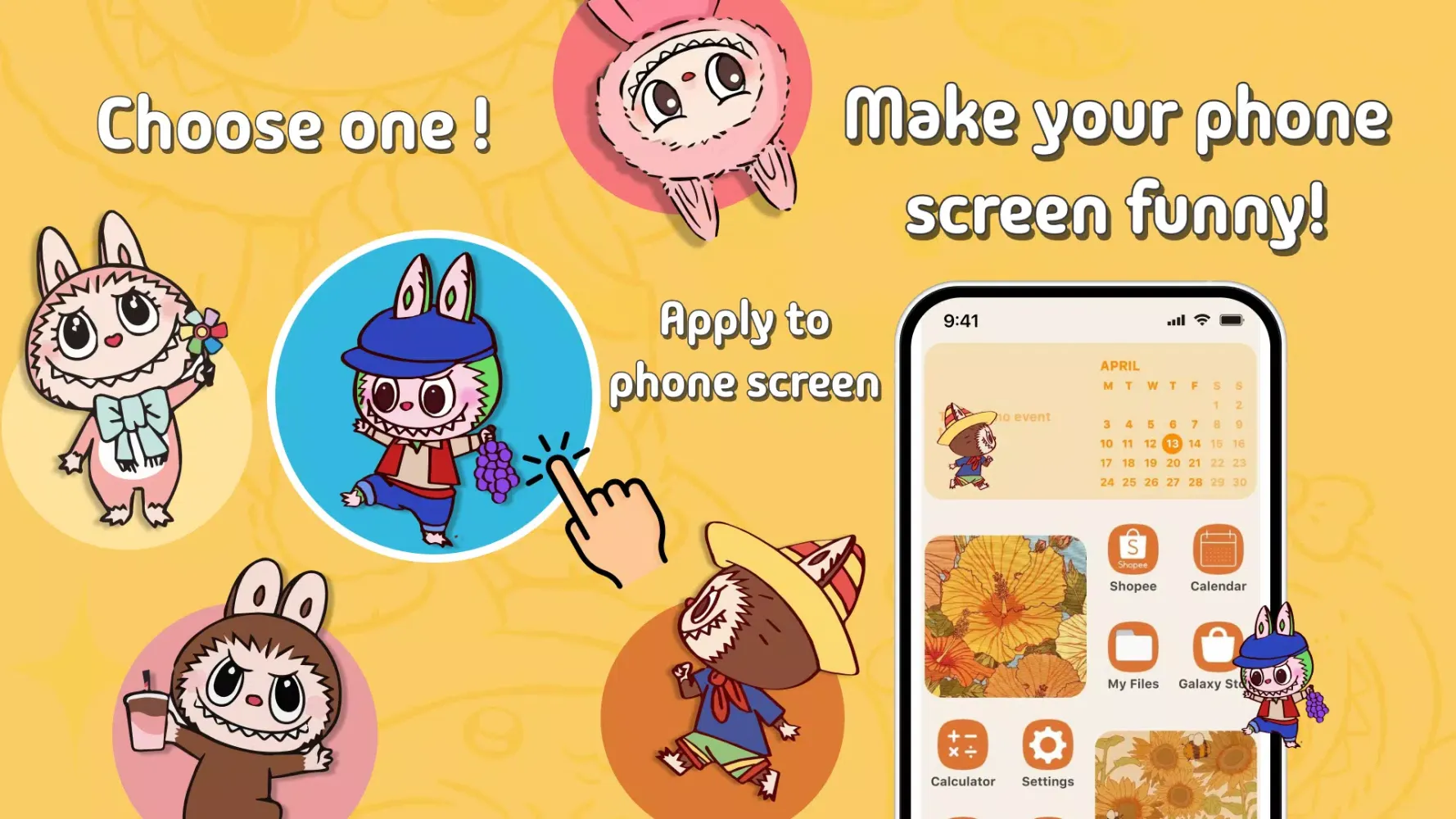 Labubu Screen: Cute Wallpapers Screenshots