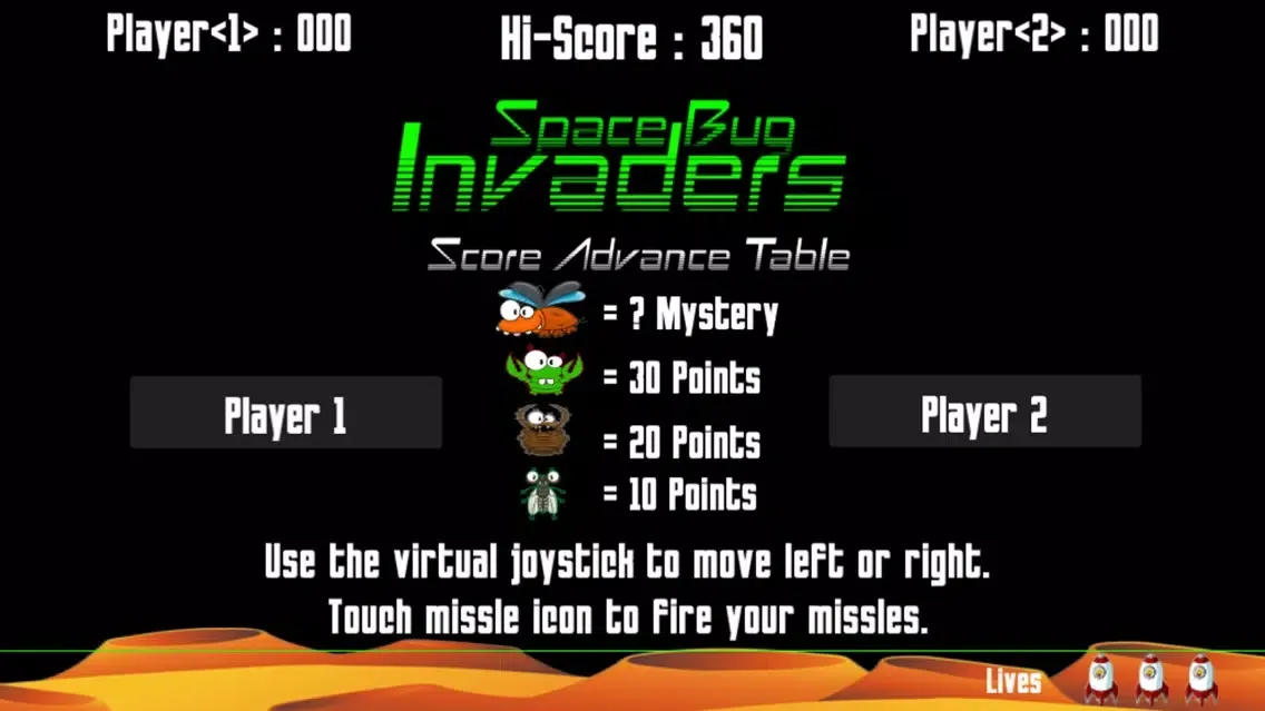 Space Bug Invaders Free应用截图