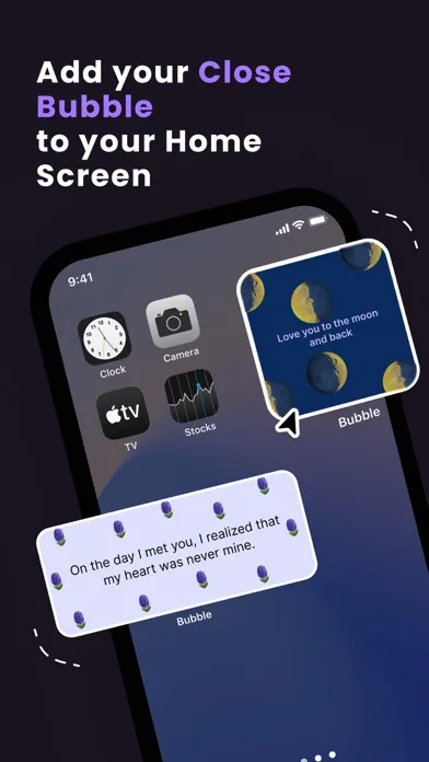 Bubbl Widget スクリーンショット