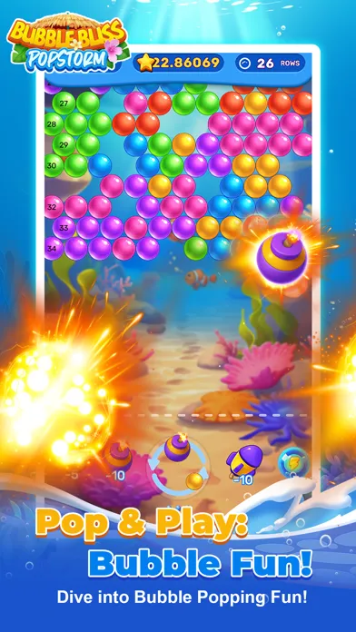 Ảnh chụp màn hình của Bubble Bliss: Pop Storm