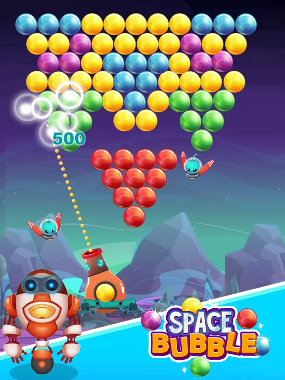 Bubble Shooter - Space iPad  স্ক্রিনশট