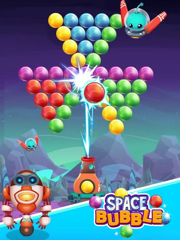 Bubble Shooter - Space iPad 应用截图