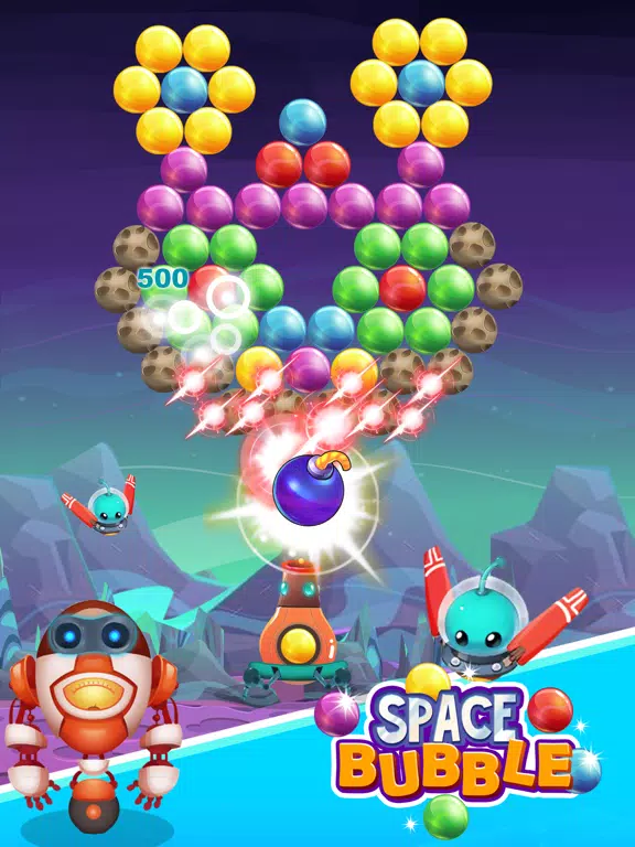 Bubble Shooter - Space iPad  স্ক্রিনশট
