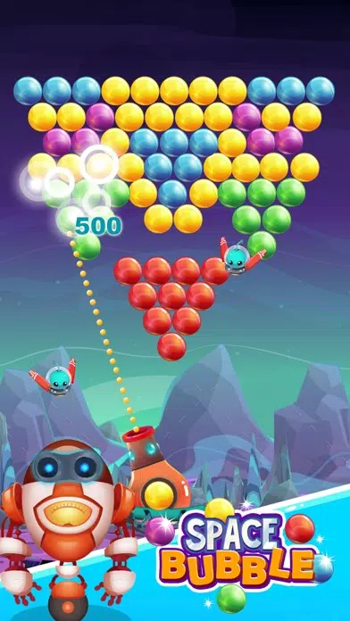 Bubble Shooter - Space স্ক্রিনশট