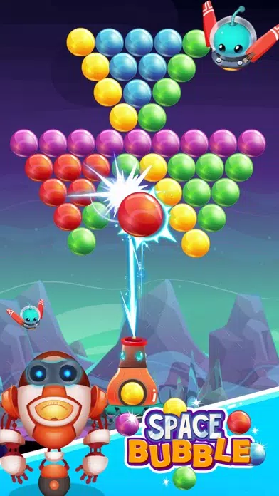 Bubble Shooter - Space স্ক্রিনশট