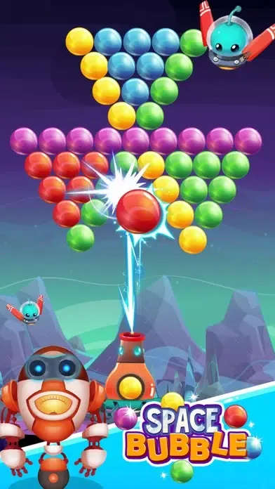 Bubble Shooter - Space应用截图