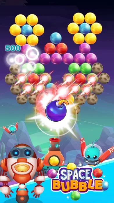 Bubble Shooter - Space স্ক্রিনশট