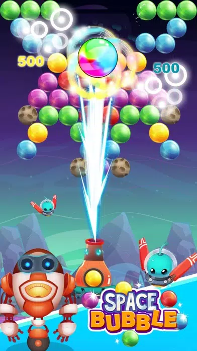 Bubble Shooter - Space স্ক্রিনশট