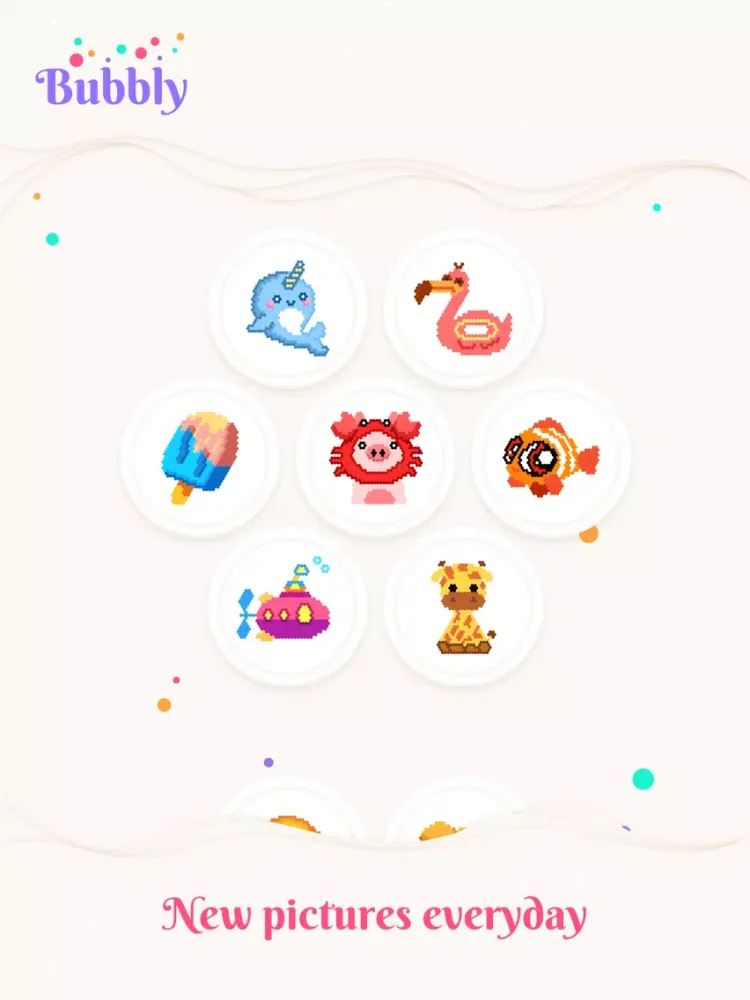Bubbly Artbook iPad  Screenshots