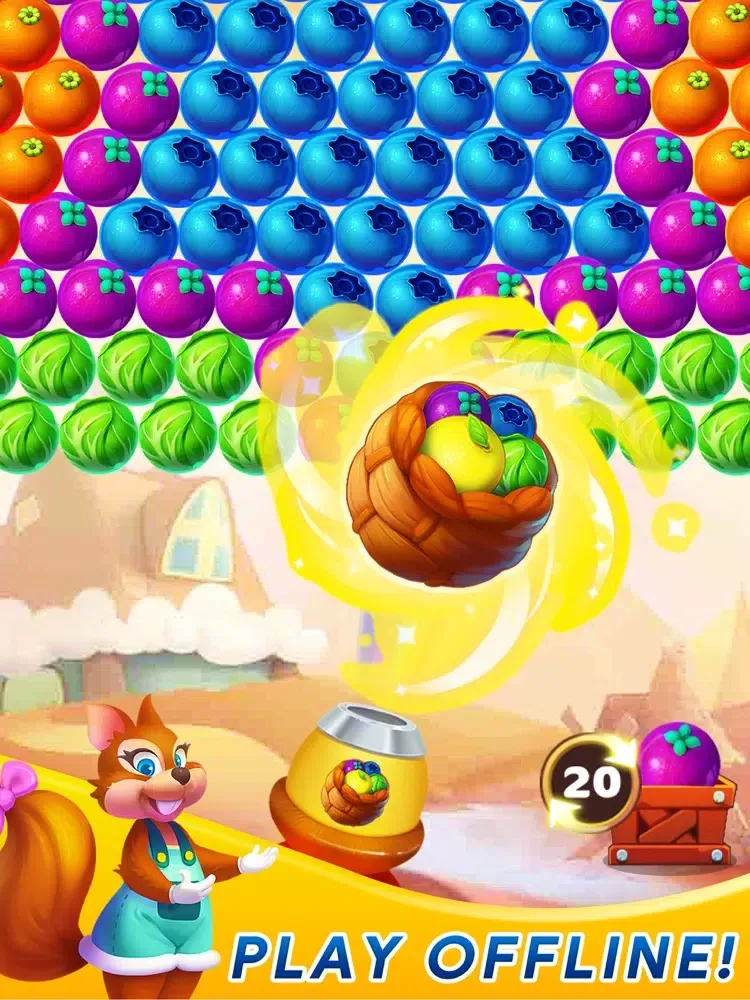 Tangkapan layar Bubble Story: Bubble Shooter 3 iPad 