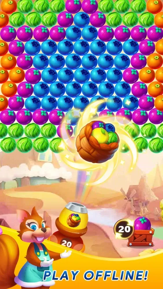Tangkapan layar Bubble Story: Bubble Shooter 3